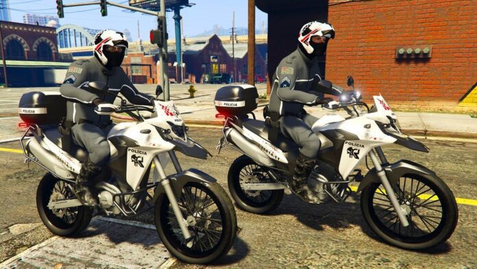 Police Motorbike Race Simulator