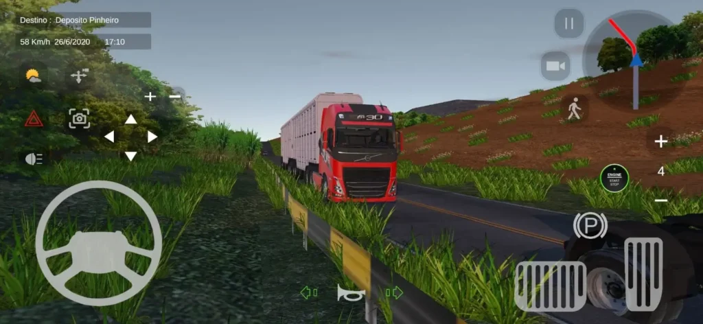 Explorando as Estradas do BR 2026 - Jogo de Caminhões