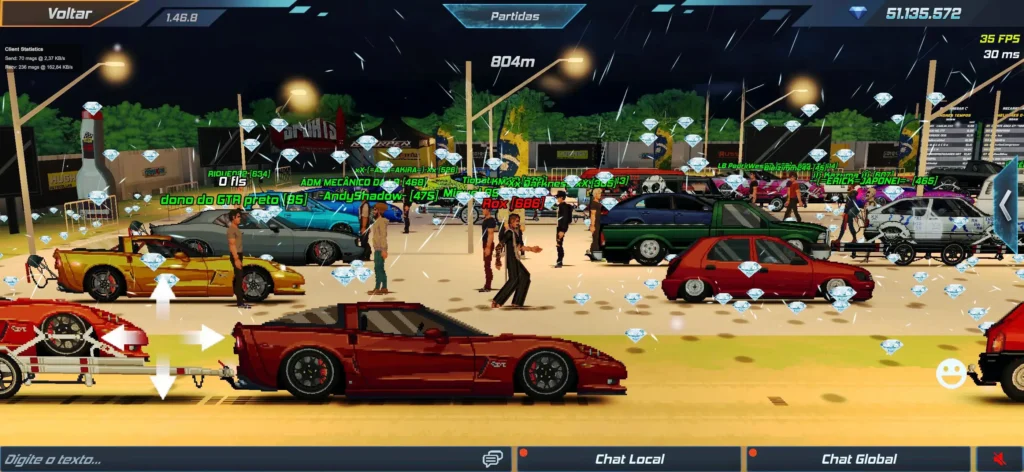 Estilo BR Arrancadas Online - Jogo de Carros e Arrancadas